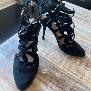 Tory Burch Kinsley Caged Heels on Sale!